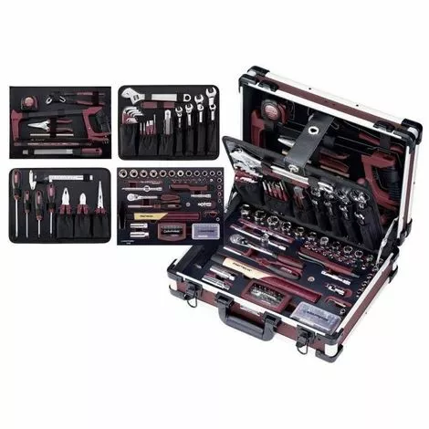 Coffret De 151 Outils Prof. ALUPRO Kraftwerk 3946 4 Coffret De 151 Outils Prof. ALUPRO Kraftwerk 3946 – Image 2