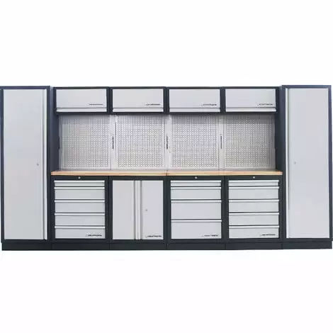 Système De Rangement Modulaire KRAFTWERK Mobilio - 6 éléments - Plan De Travail Inox - 3964FIX 8 Système De Rangement Modulaire KRAFTWERK Mobilio - 6 éléments - Plan De Travail Inox - 3964FIX -KRAFTWERK Soldes 15332910 1