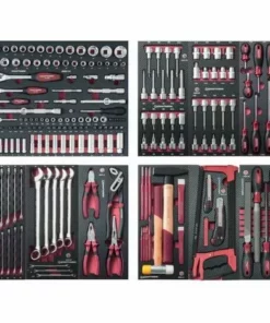 Assortiment D'outils Completo EVA 1/4+ 3/8+ 1/2 KRAFTWERK 236 Pièces - 105.520.000