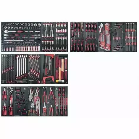 Servante D'atelier Pro-Line P407L EVA KRAFTWERK 308 Pièces - 3935NG-4940 4 Servante D'atelier Pro-Line P407L EVA KRAFTWERK 308 Pièces - 3935NG-4940 – Image 2