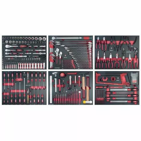 Assortiment D'outils Completo EVA 6 Tiroirs KRAFTWERK 280 Pièces - 105.515.000 3 Assortiment D'outils Completo EVA 6 Tiroirs KRAFTWERK 280 Pièces - 105.515.000