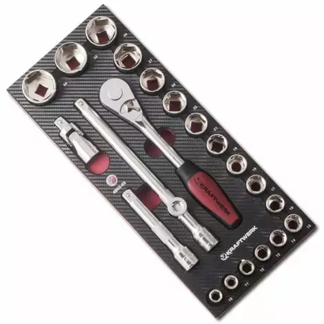 Coquille De Douilles 1/2 EVA3 KRAFTWERK 22 Pièces - 4903-03 3 Coquille De Douilles 1/2 EVA3 KRAFTWERK 22 Pièces - 4903-03