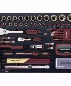 Coffret D'outils Pro-Line 1/4 + 1/2 KRAFTWERK 263 Pièces - 3948 -KRAFTWERK Soldes 21389495 4