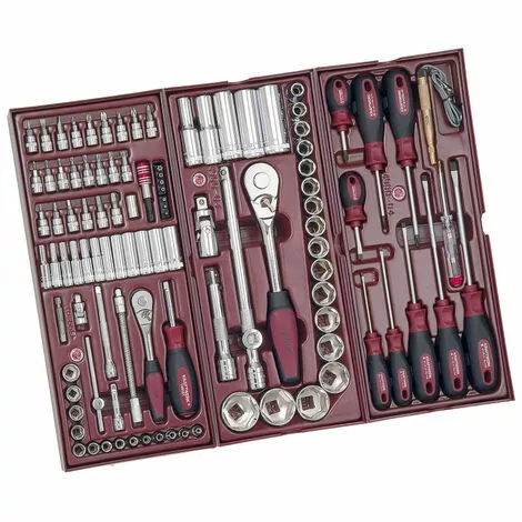 Servante D'atelier Pro-Line P308 Completo KRAFTWERK + 191 Pièces - 3908-4911 5 Servante D'atelier Pro-Line P308 Completo KRAFTWERK + 191 Pièces - 3908-4911 – Image 3