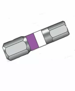 KRAFTWERK 27480-10 - Lot De 10 Pièce De 27480 à 10 Embout Hexagonaux Code Duo 8 Mm In érer 1/4 Pouce