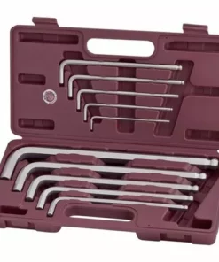 KRAFTWERK 3606 - 10 Pc. Jeu De Clé Hexagonale Mâle De 3 à 17mm