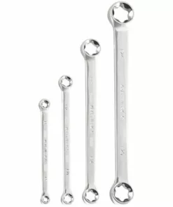 KRAFTWERK 3545 - 4-pc . Jeu De Clé Double étoile E-TX E6-E24