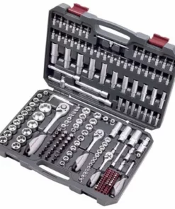 Coffret D'outils Universel Douilles Et Accessoires Basic-Line 1/2 1/4 3/8 KRAFTWERK - 200 Pièces - 204.104.800