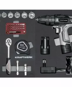 Coffret D'outils B147, 3/8" 97 Pcs Avec Powertool Kraftwe Kraftwerk 9 Coffret D'outils B147, 3/8" 97 Pcs Avec Powertool Kraftwe Kraftwerk -KRAFTWERK Soldes 51341472 3