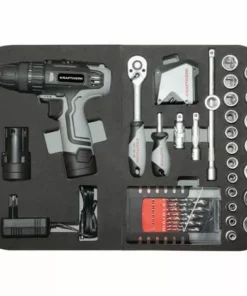 Boîte à Outils B160, 3/8" 162 Pcs Avec Powertool Kraftwerk 9 Boîte à Outils B160, 3/8" 162 Pcs Avec Powertool Kraftwerk -KRAFTWERK Soldes 51341544 3