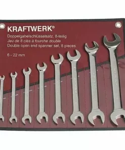 KRAFTWERK Jeu De 8 Clés à Fourche De 6 à 22 Mm